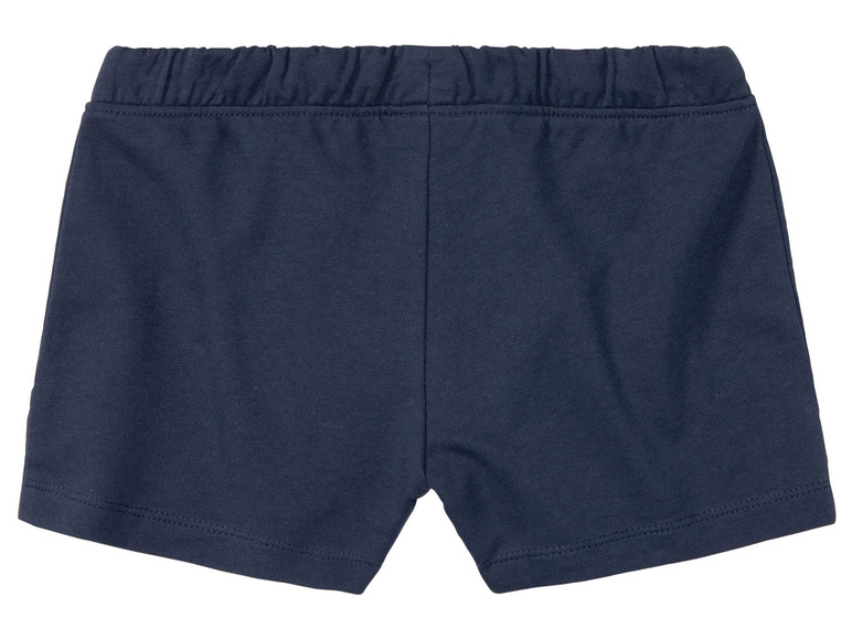 Meisjes sweatshorts, 2 stuks, met hoog katoengehalte