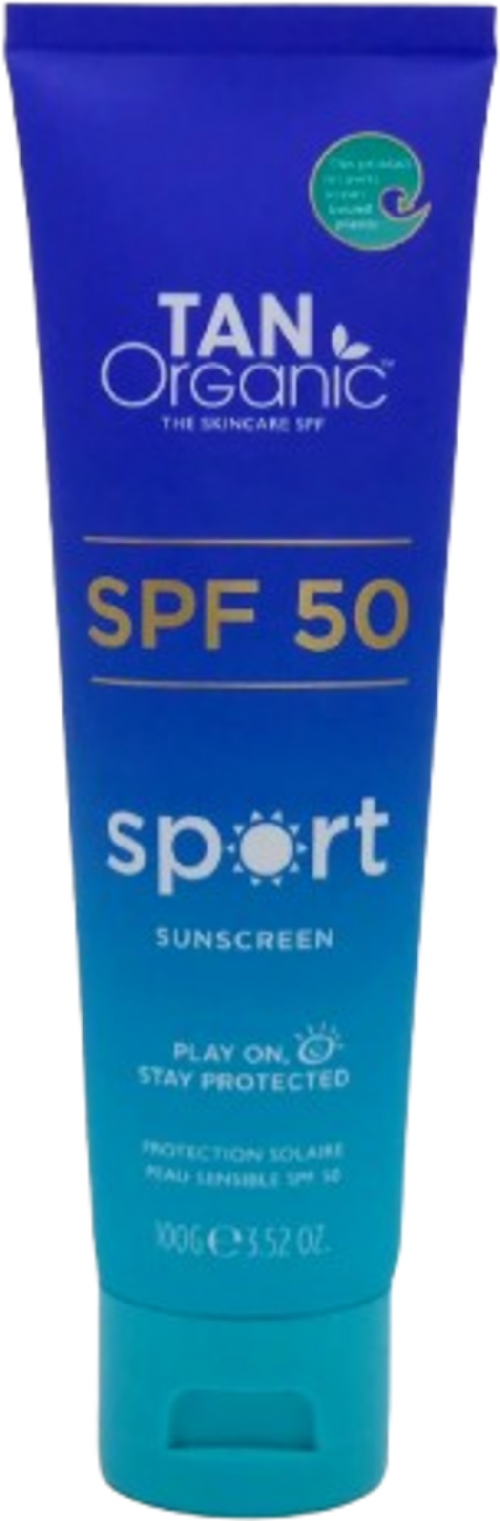 TAN Organic  Sunscreen Sport SPF 50, 100 g