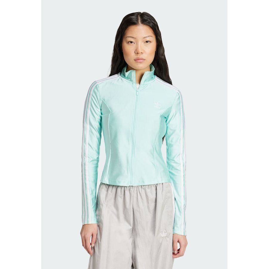 Adidas Original Veste de survêtement Adicolor 3 bandes Slim