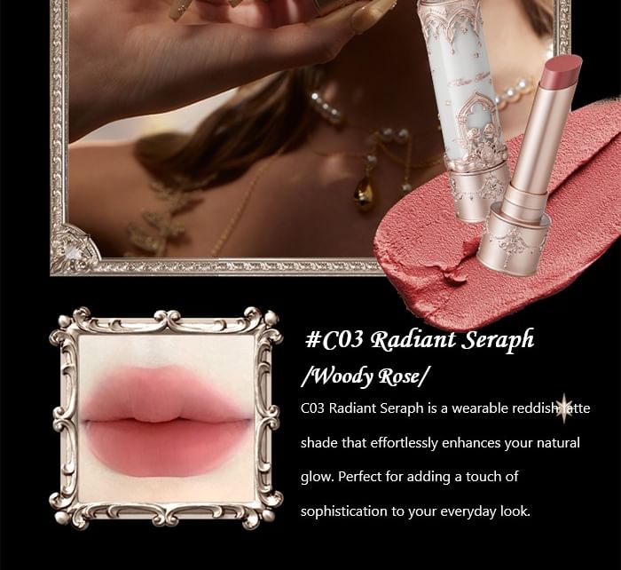 Flower Knows - White Little Angel Matte Lipstick - 3 kleuren (1-3)