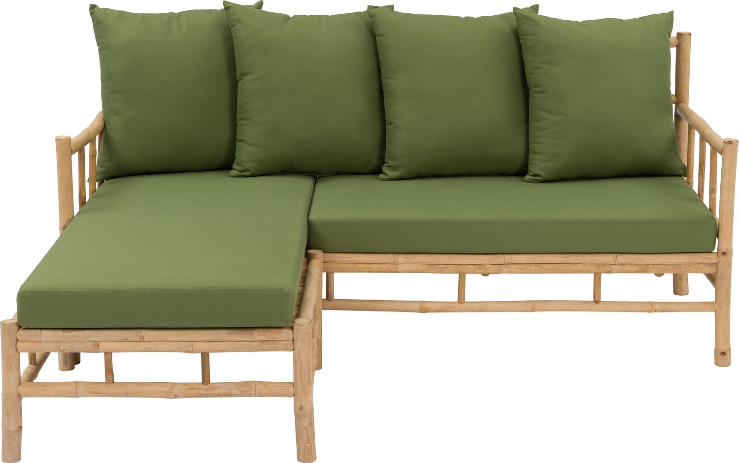 Intratuin 3-zits loungebank chaise longue Fleur naturel