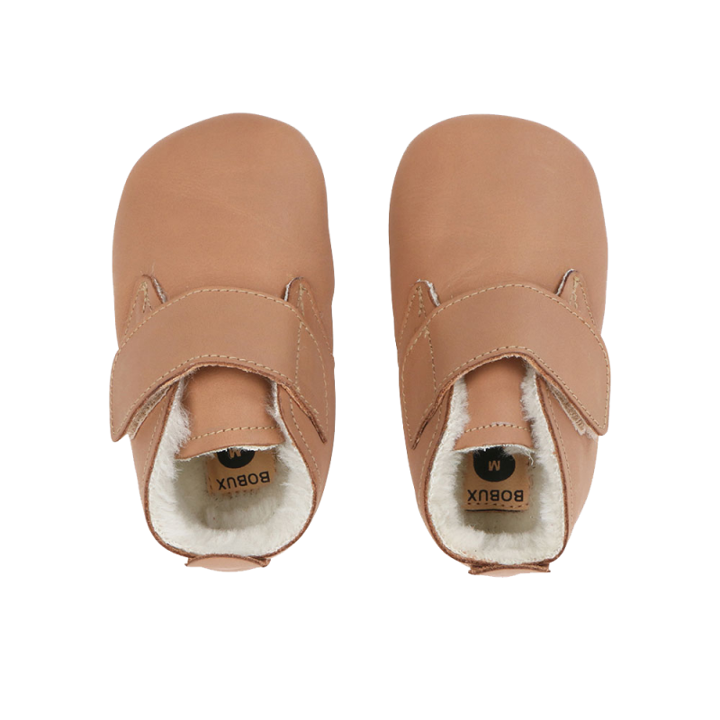 Bobux Bobux chaussons desert artic caramel