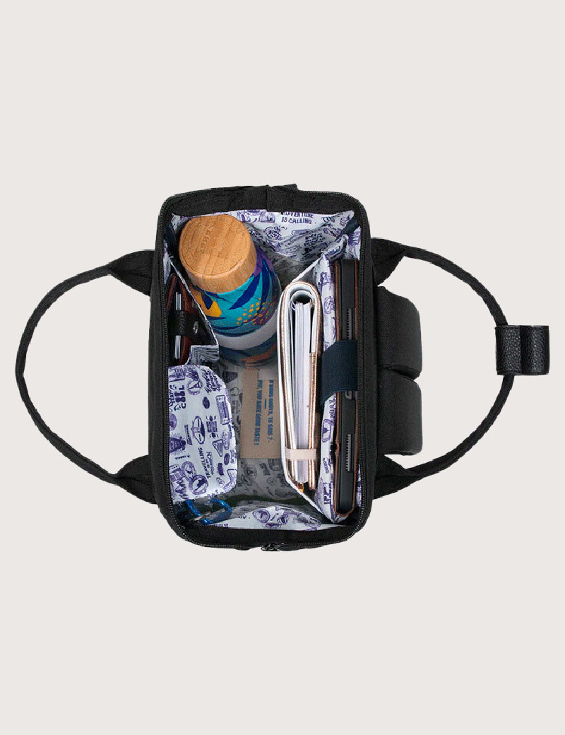 CABAIA SAC À DOS ADVENTURER MINI PARIS + 2 POCHETTES