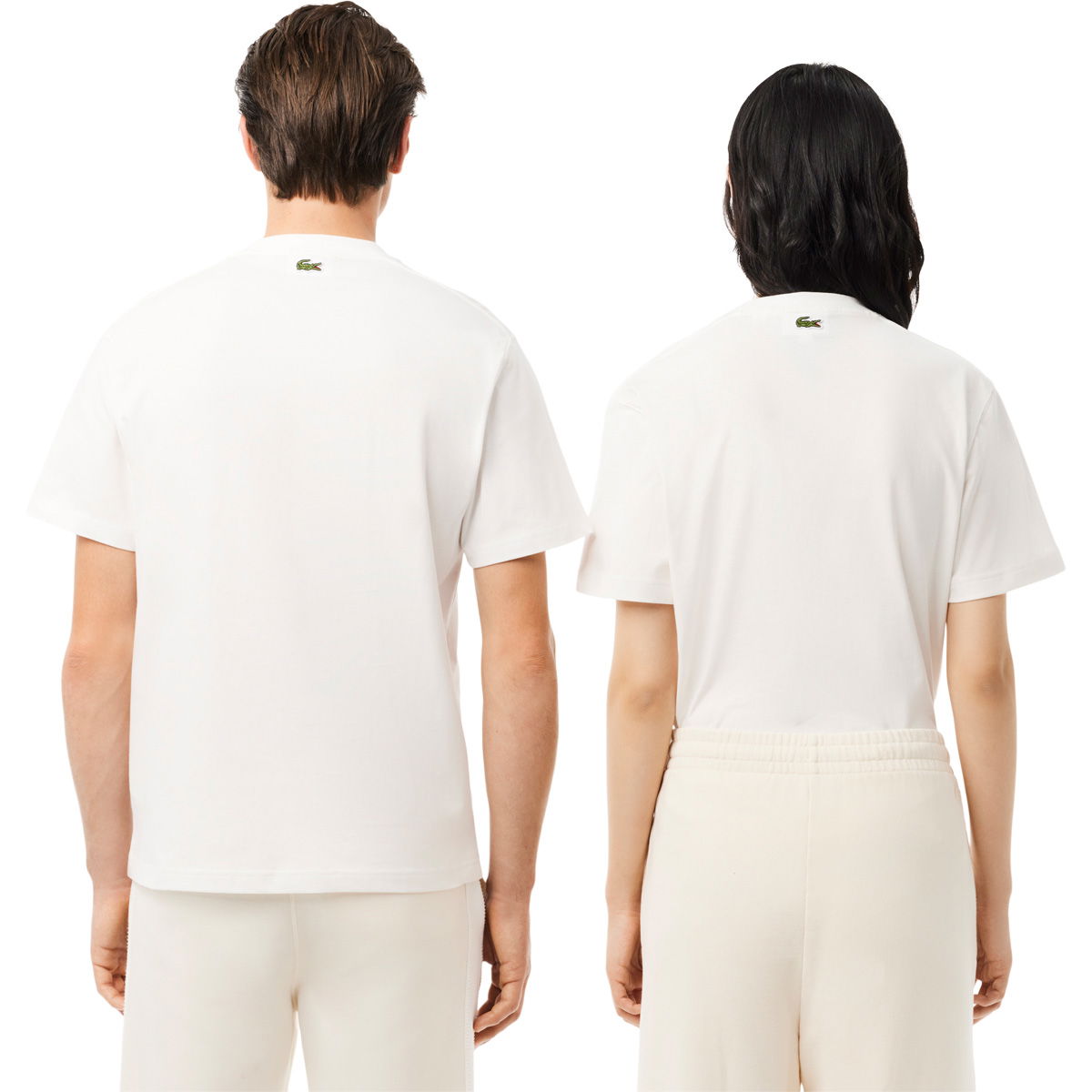 Lacoste Signature Small Print T-shirt Unisex