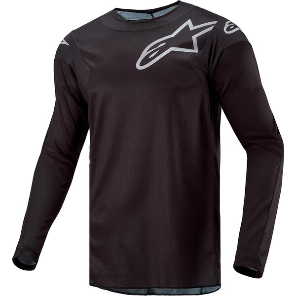 Alpinestars - Maillot Racer Graphite - 2024 Noir / Argent