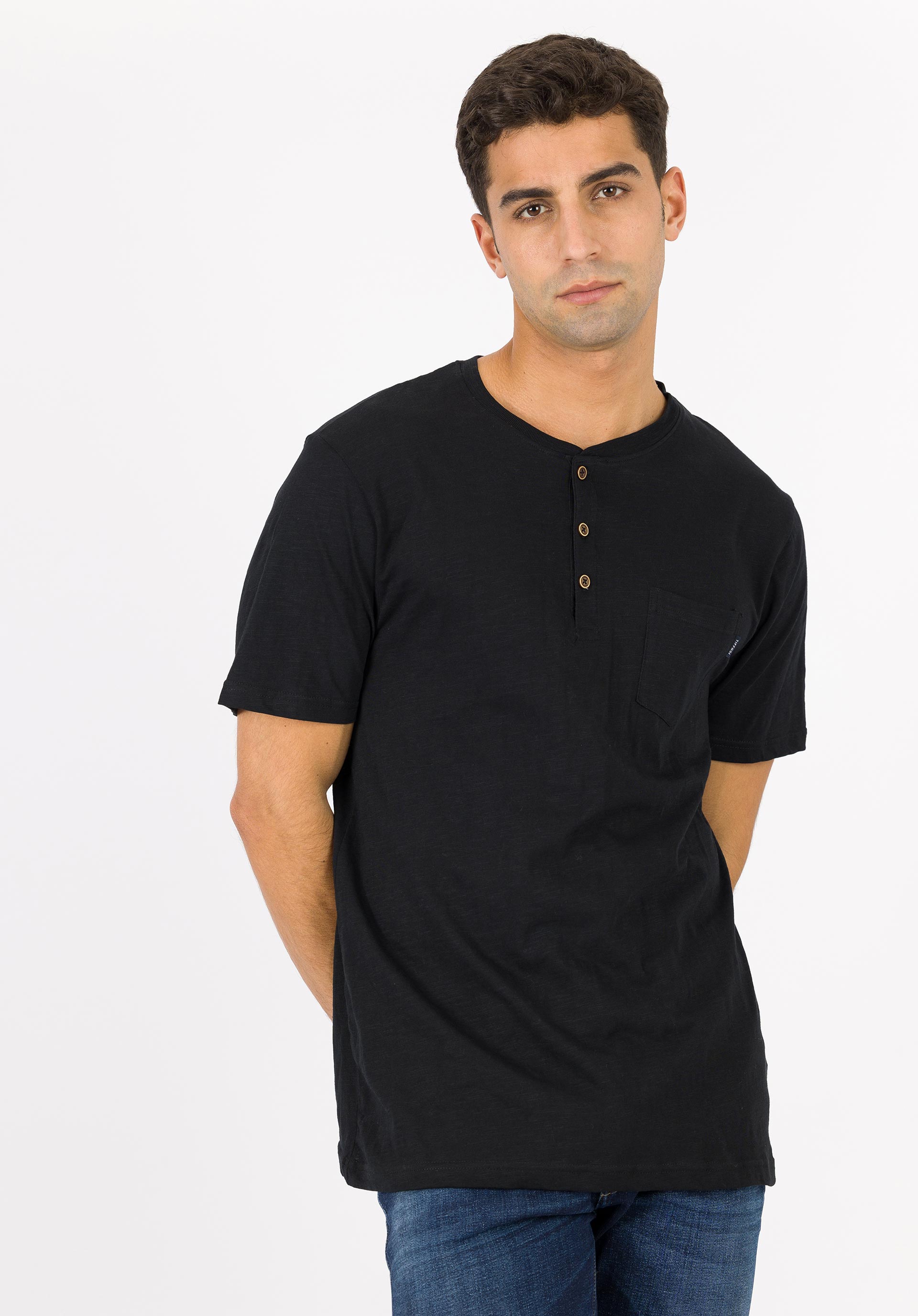 T-shirt Manga Curta Preto