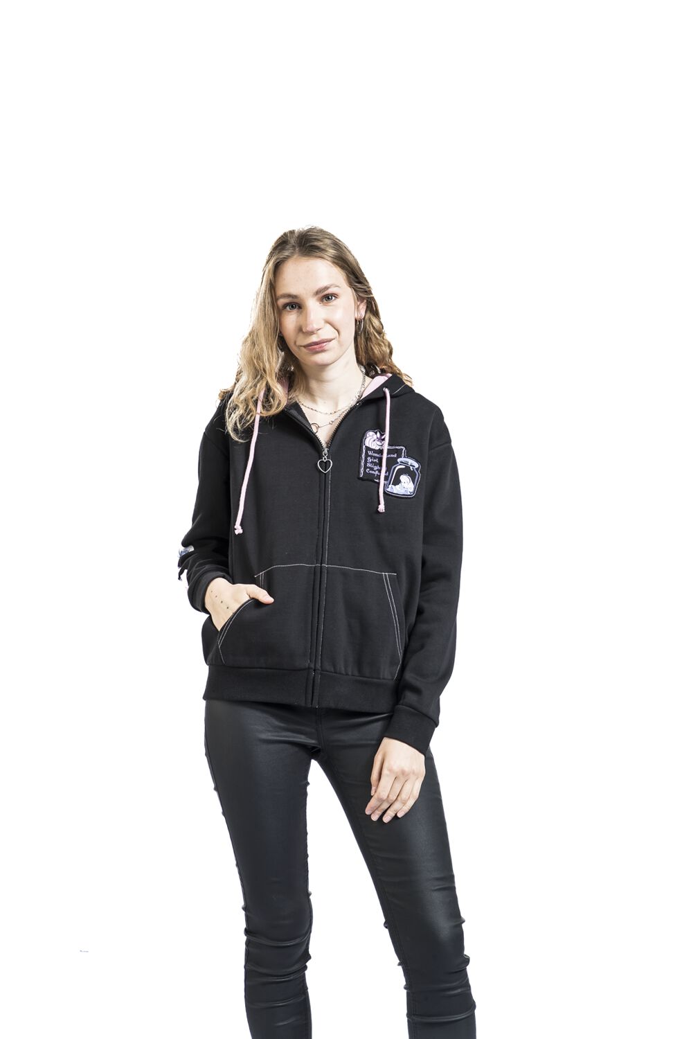 Always Curious | Alice Au Pays Des Merveilles Sweat-shirt zippé à capuche