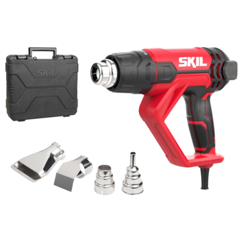 SKIL heteluchtpistool 8040GA 2000W LCD display   4 opzetstukken