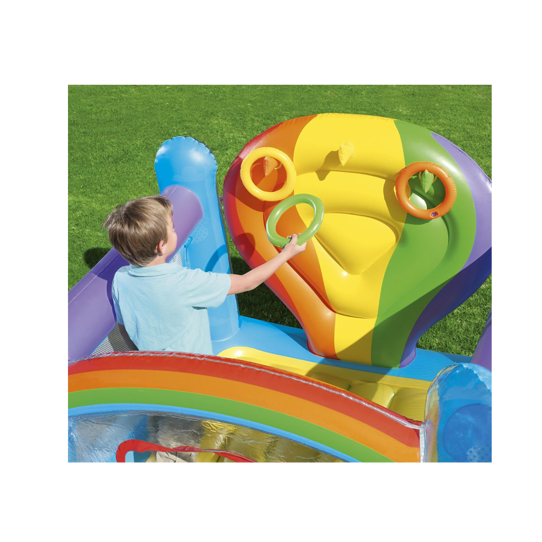 Bestway Mini-Hüpfburg,  175 x 173 x 137 cm, 3–6 Jahre