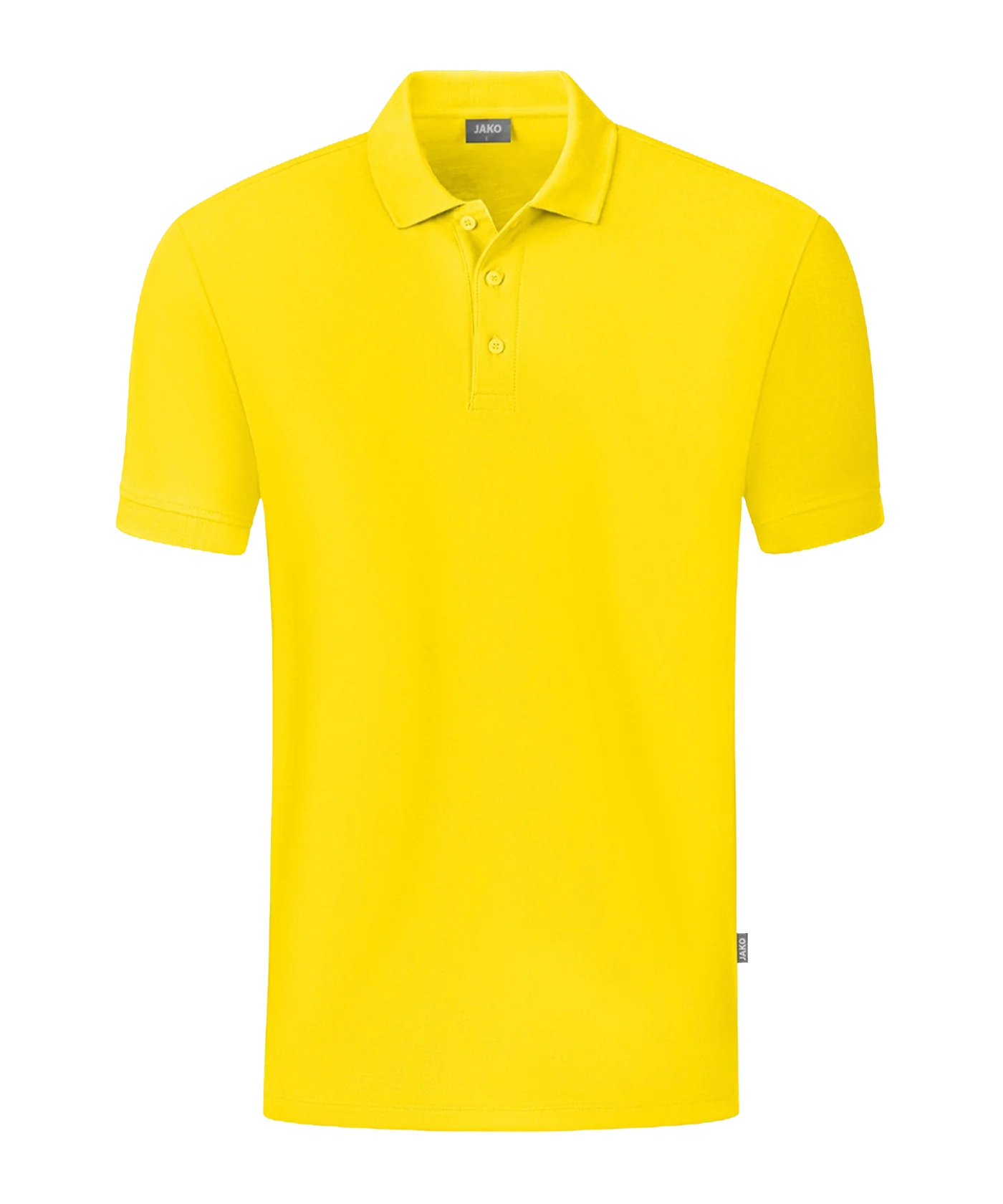 JAKO Organic Polo Shirt Gelb F300