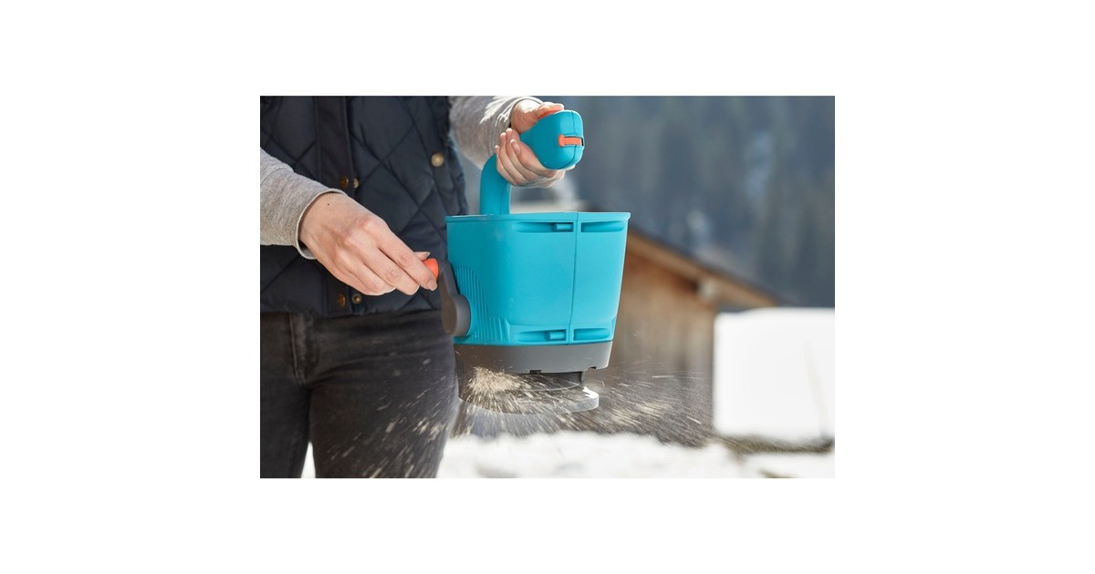GARDENAHandstrooier M strooiapparatuur  (Turquoise/zwart, 431-20)