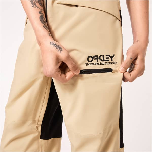 Pantalon snowboard OAKLEY TNP SHELL BIB HUMUS