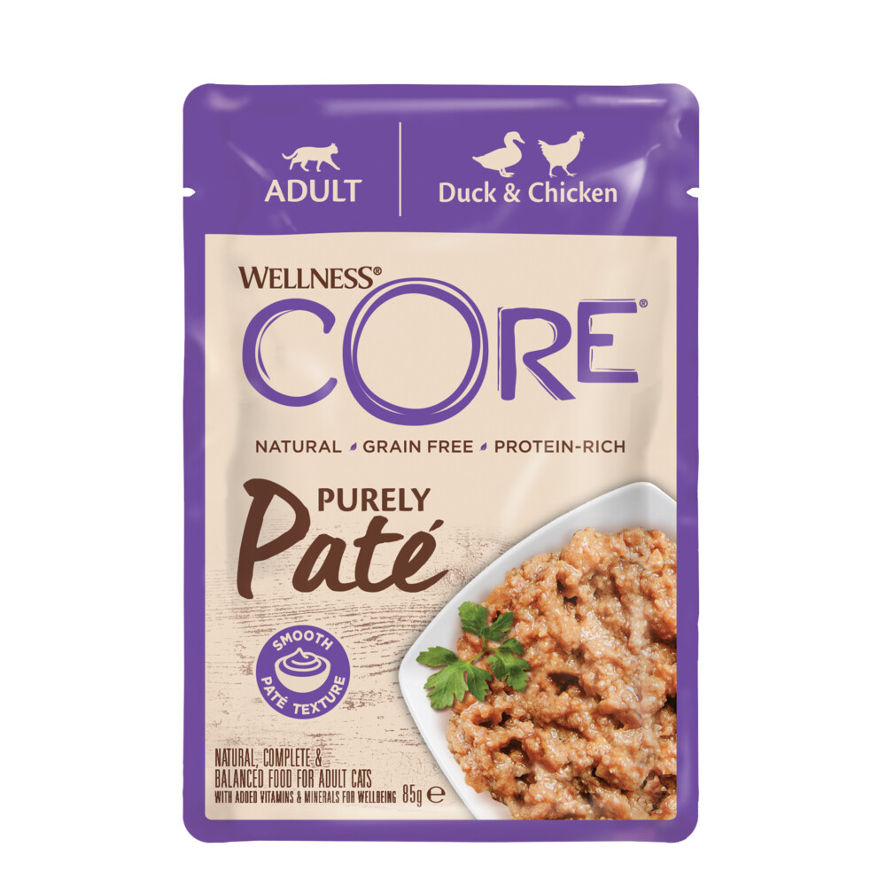 Wellness Core Purelypate Duck & Chicken85 gr