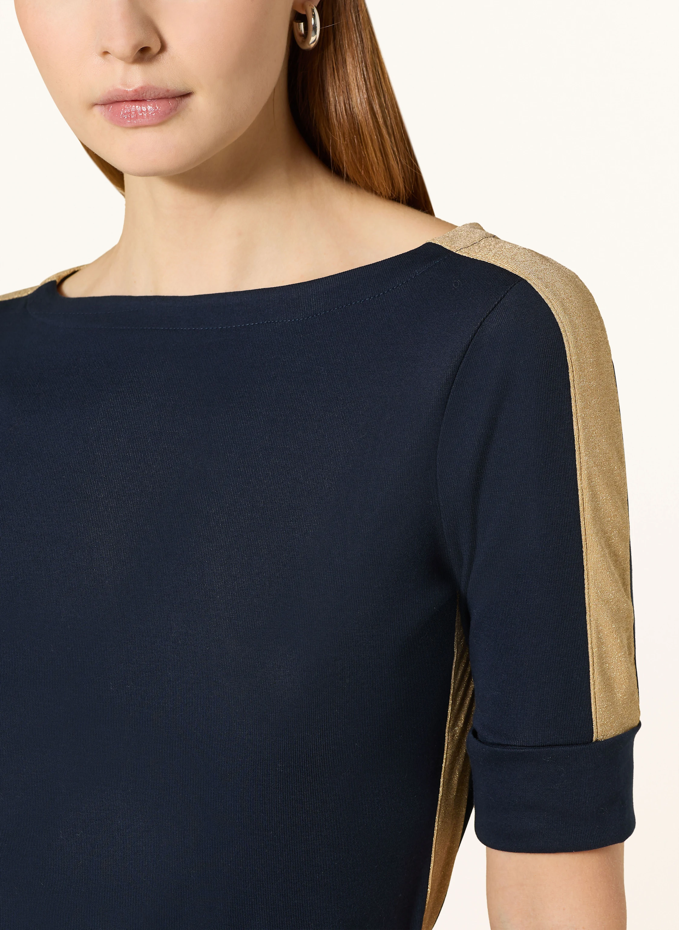 LAUREN RALPH LAUREN T-Shirt mit Glitzergarn