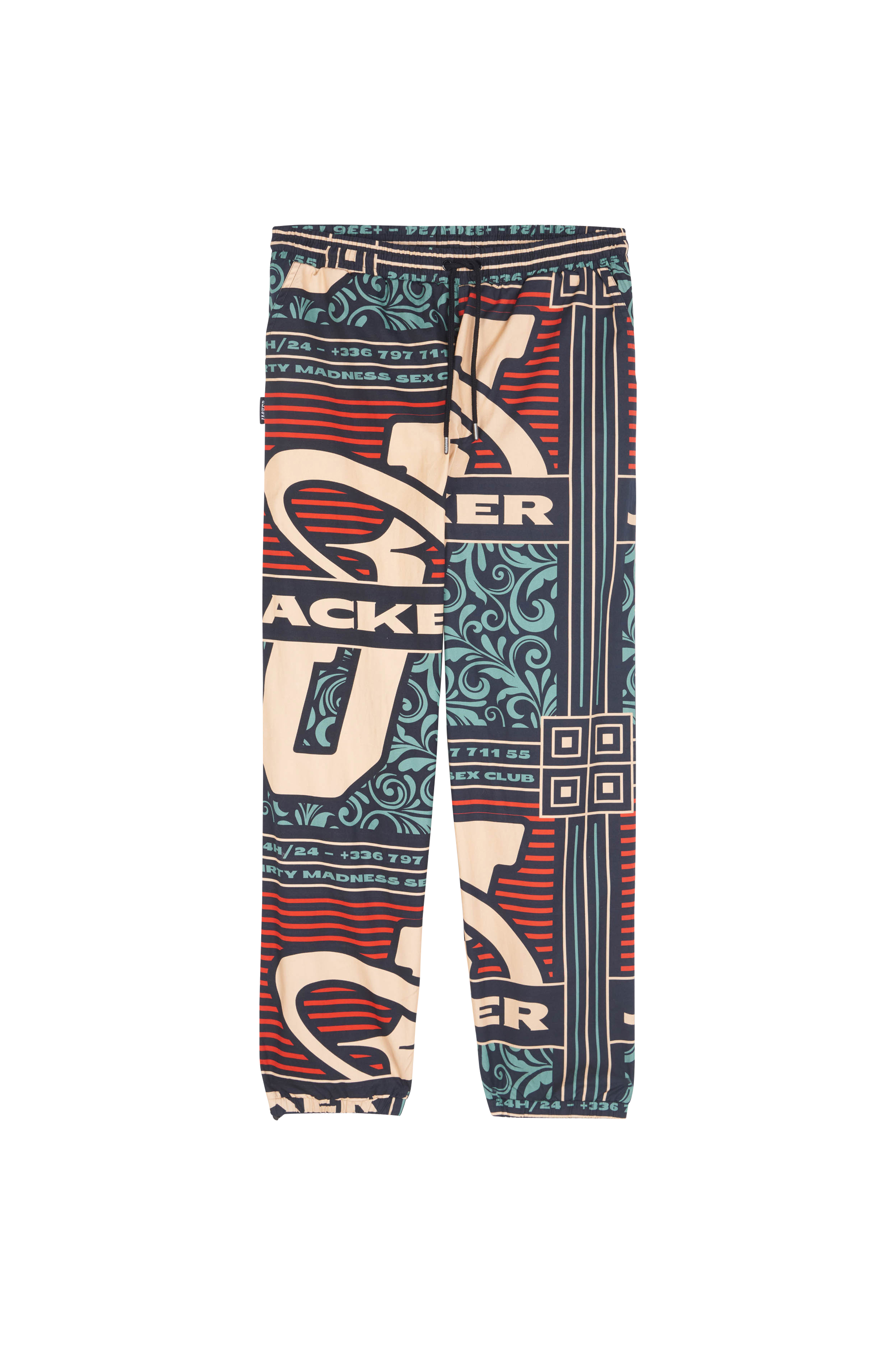 JACKER Jogging Lust Trackpant Multicolore