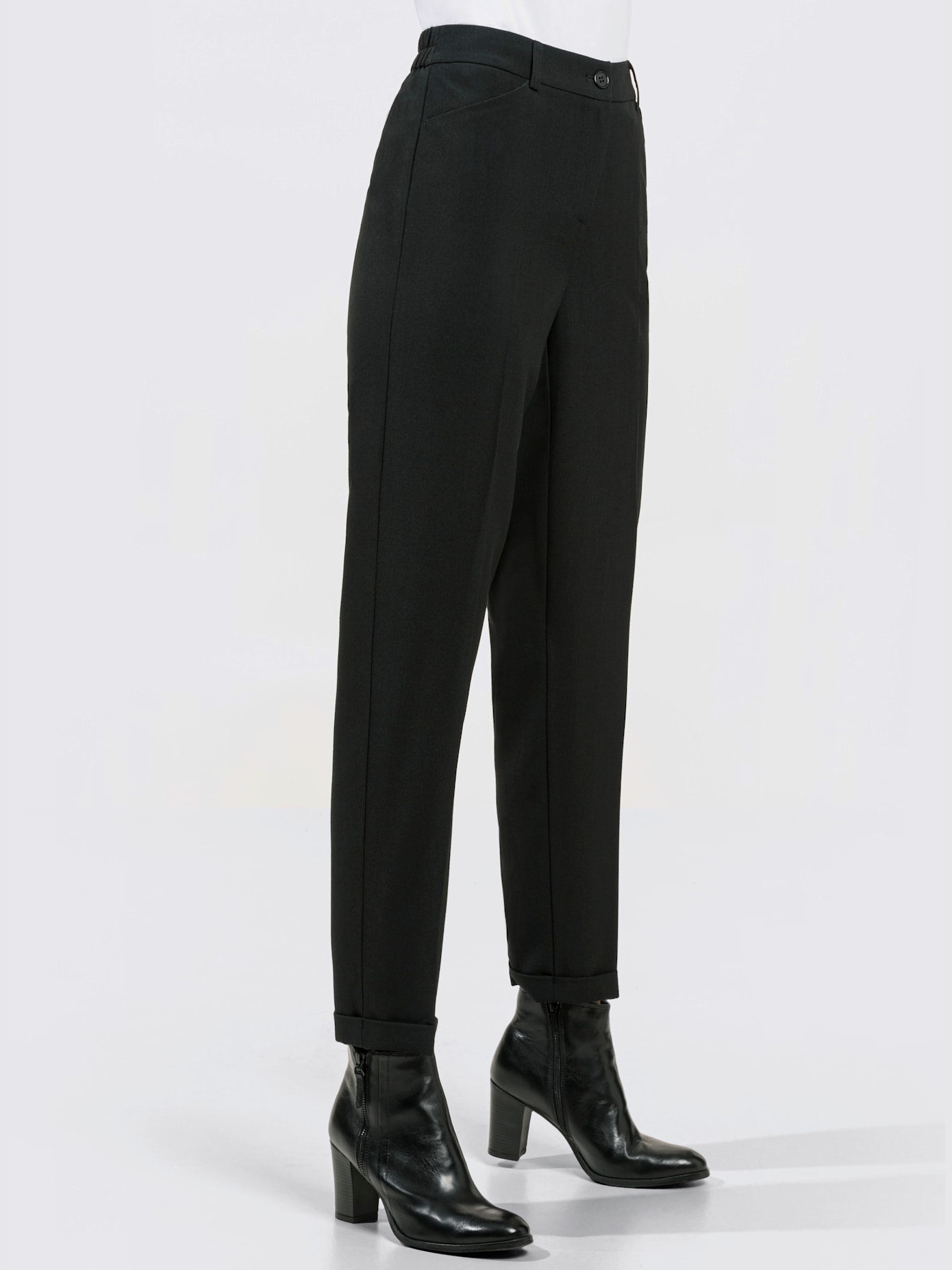 Pantalon plissé qualité indéformable