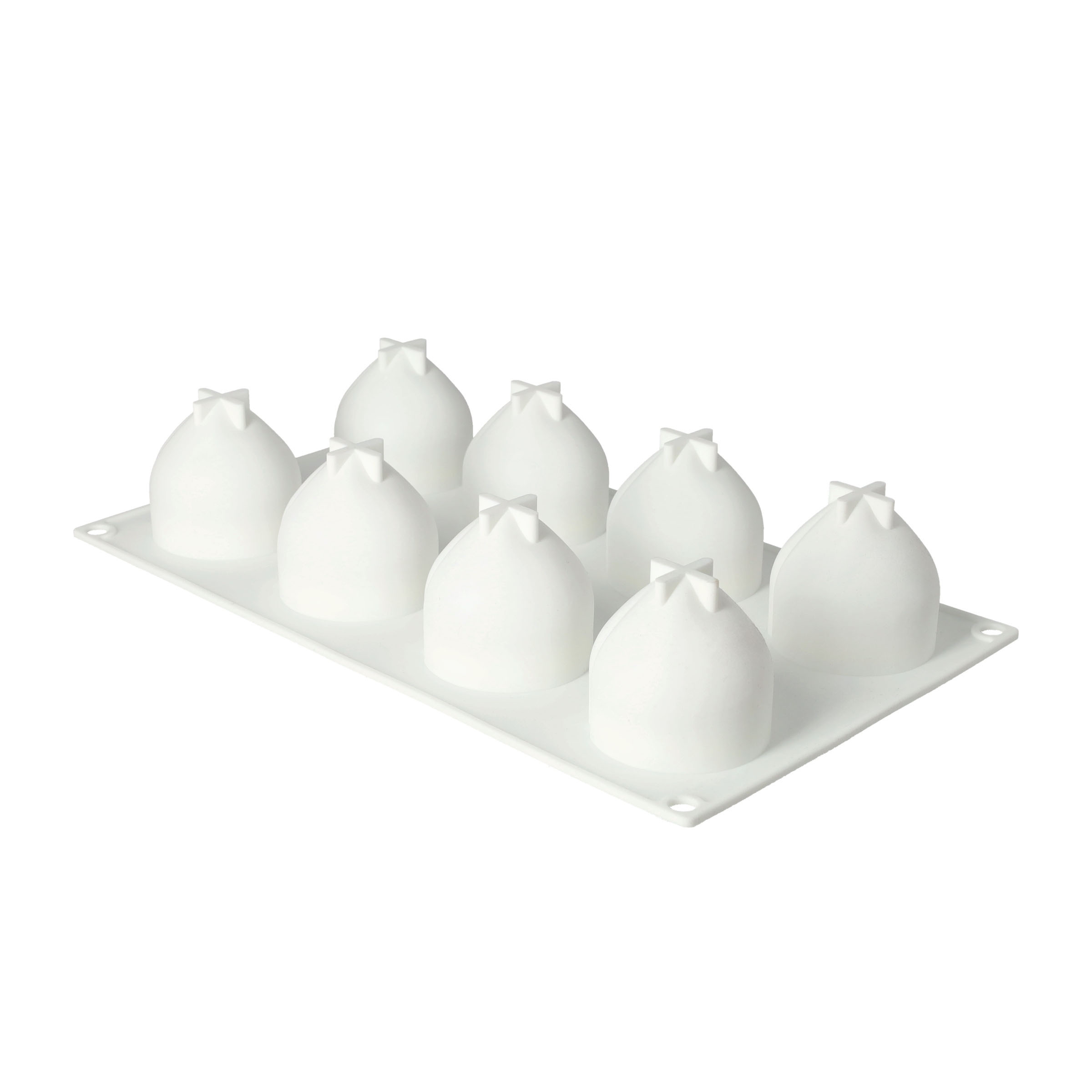 (8-fach) Silikon Trend Früchte Kuchen Form DIY Gussform für Virale Frucht Desserts - Pfirsich