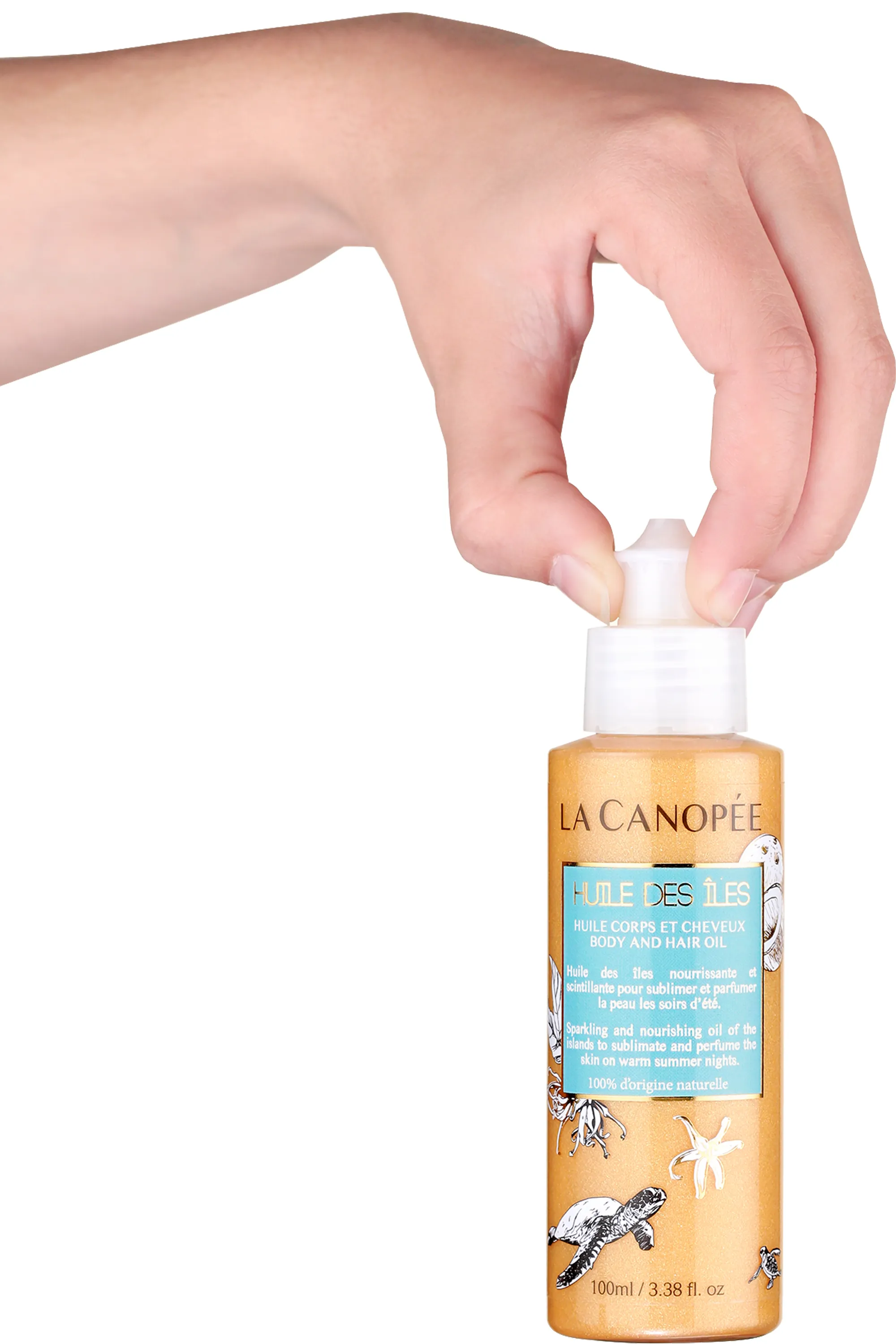 La Canopée Huile des îles corps et cheveux-100 ml