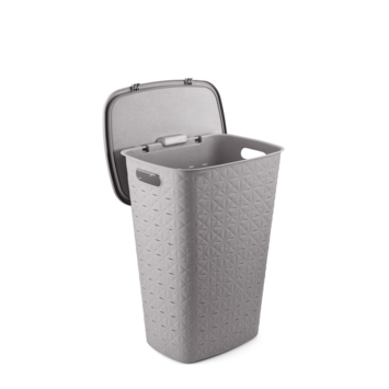 Curver Softex Wasmand met deksel 56L - Taupe