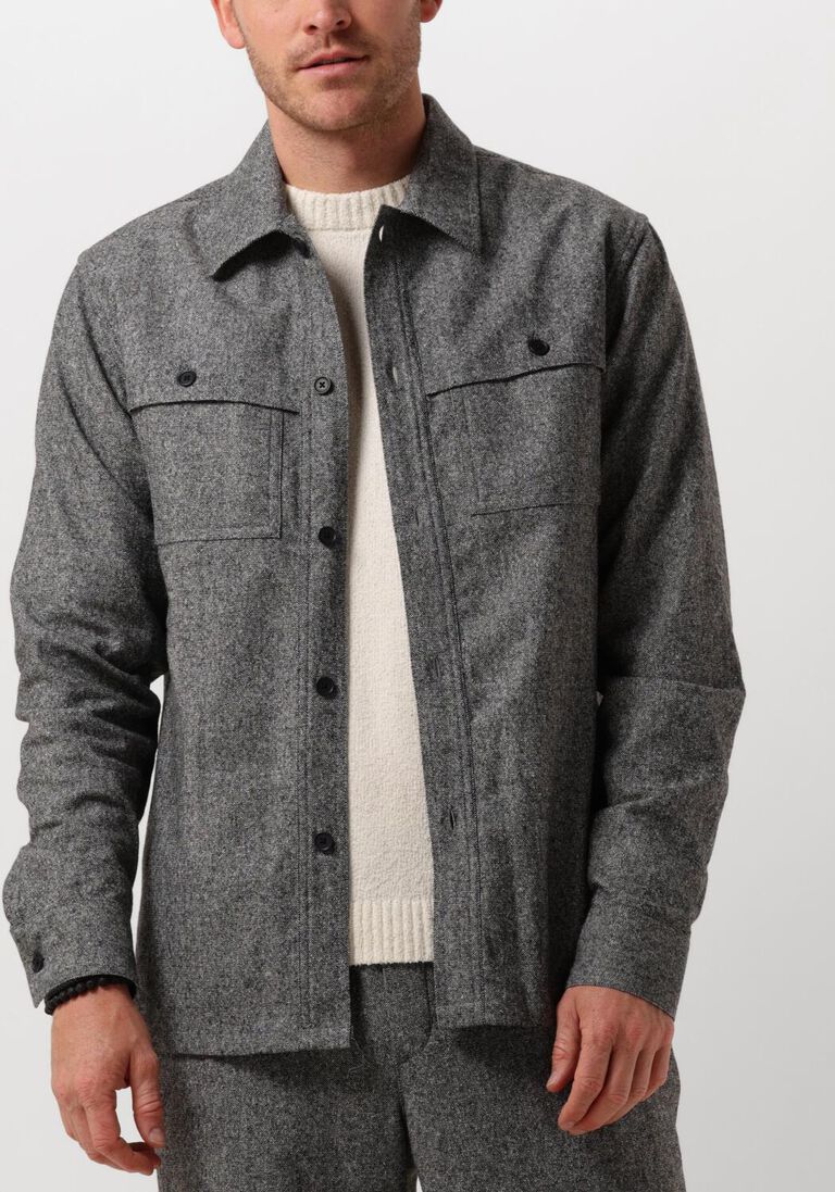 grijze the goodpeople overshirt solva