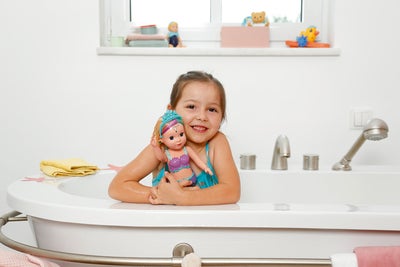 BABY born Havfrue med Selvlysende Finne 43 cm