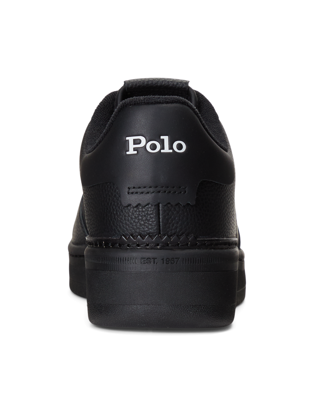 ralph lauren Baskets de ville Homme masters court Noir