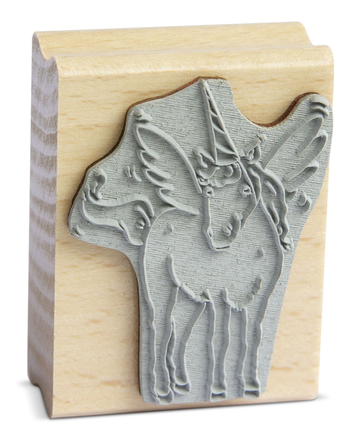 Stempel EINHORN aus Holz