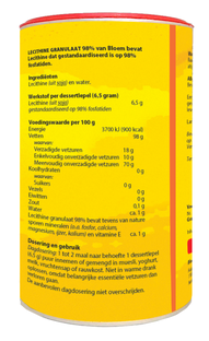 Bloem Lecithine Granulaat 98% 400GR