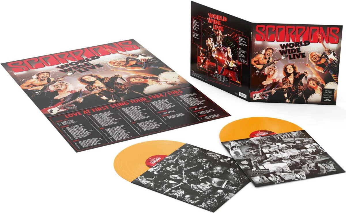 Scorpions - World Wide Live - Coloured Edition - Vinyl Lp
