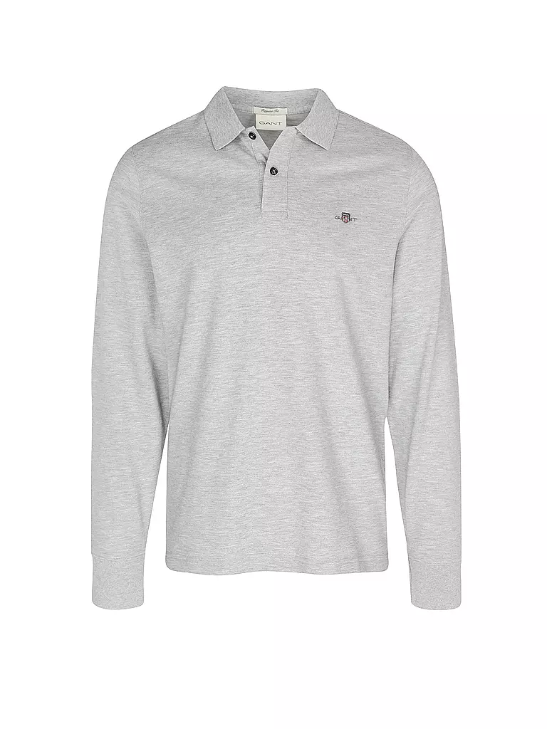 GANT Poloshirt Slim Fit grau