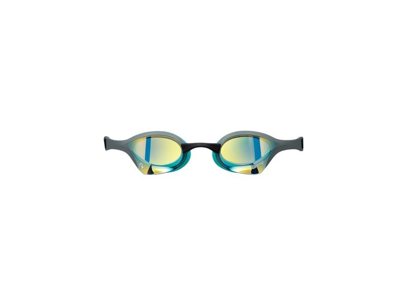 Arena Schwimmbrille Cobra Ultra Swipe Mirror Grau/Schwarz Verspiegelte Wettkampfschwimmbrille