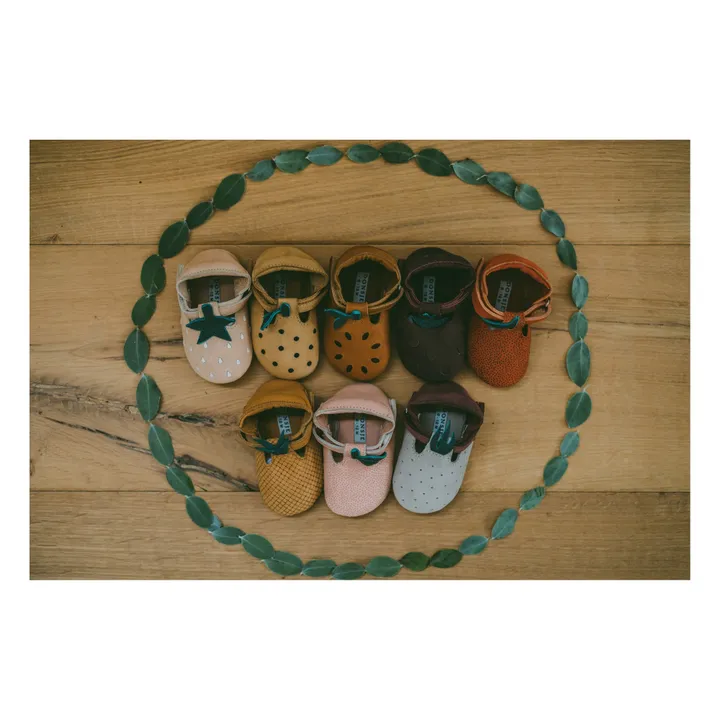 Donsje Chaussons Nanoe Nubuck | Rose pêche