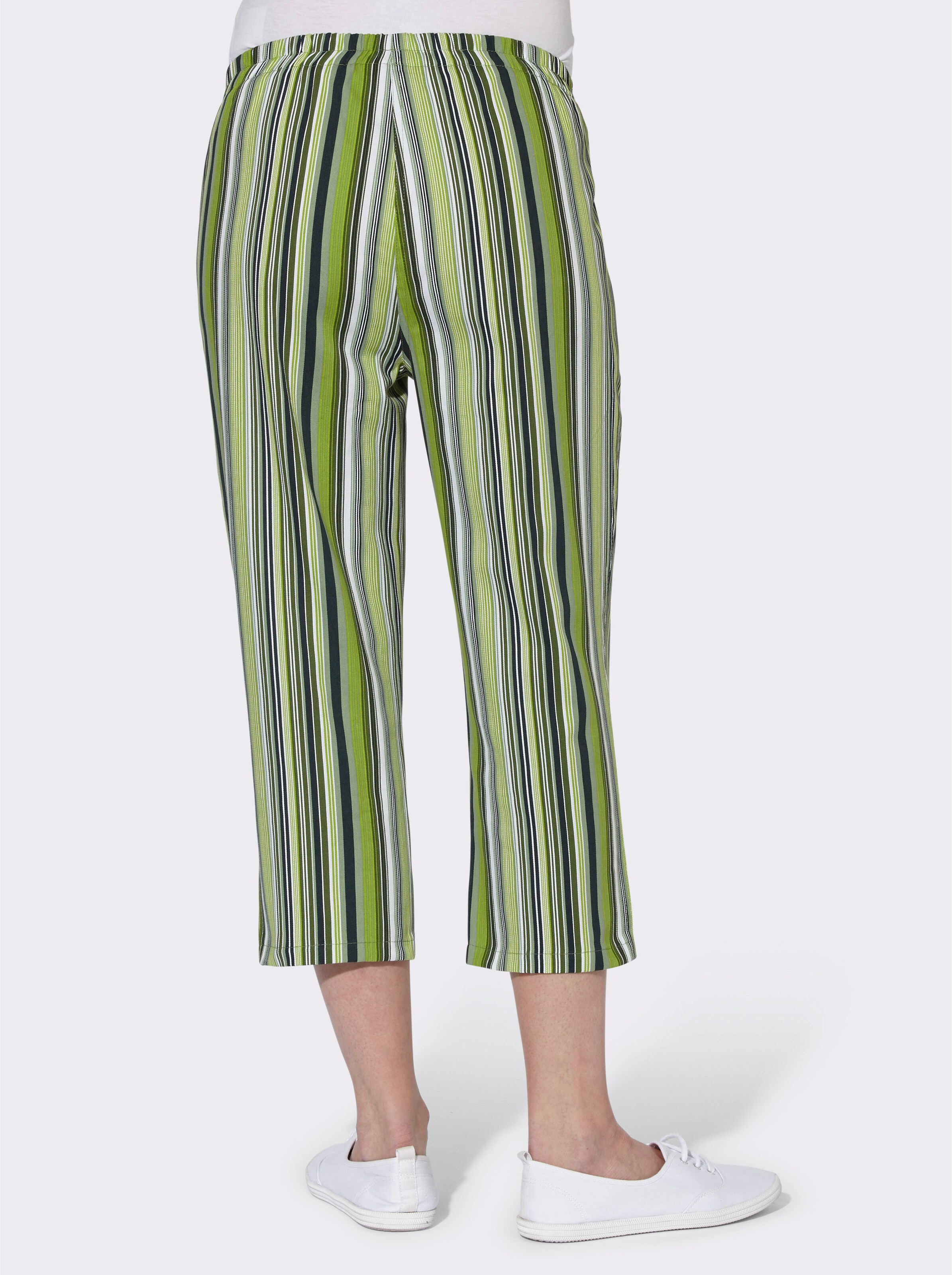 Caprihose aus reiner Baumwolle