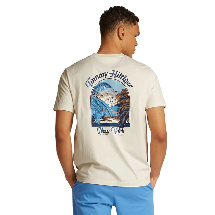 Tommy Hilfiger Relaxed Back Summer Photo Shirt Heren