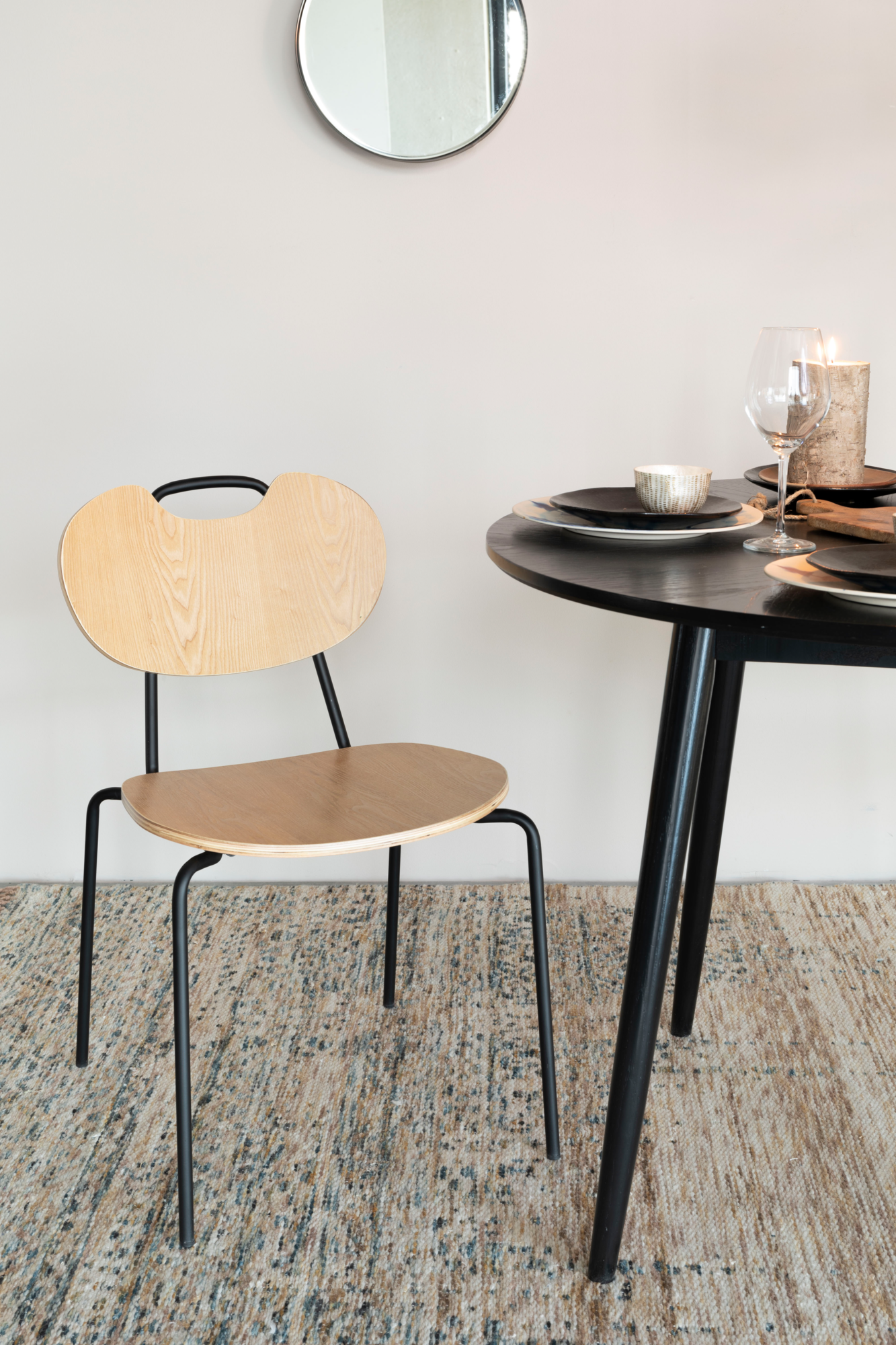 Rein Living Aspen Eetkamerstoel Licht Groen