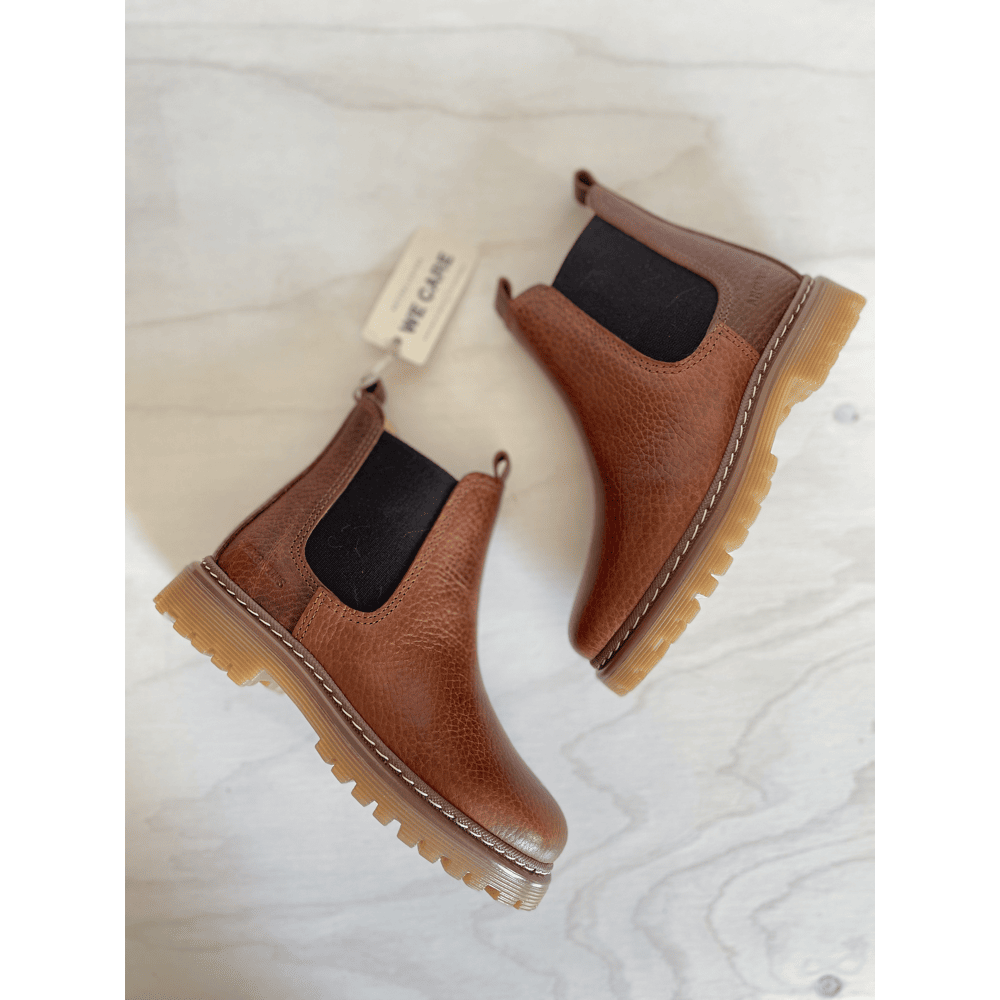 Angulus - Chunky Chelsea Boot - Medium Brown