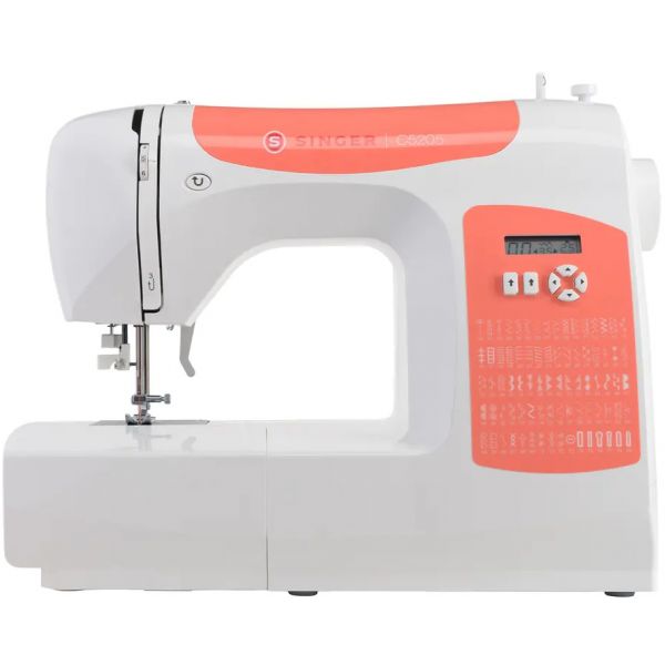 Singer Máquina de Costura C5205 Laranja