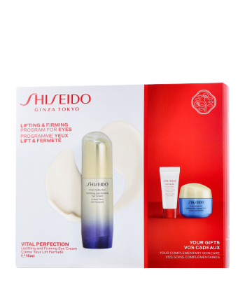 Shiseido Vital Perfection Set mit Eye Cream & Cream 15ml-15ml-5ml