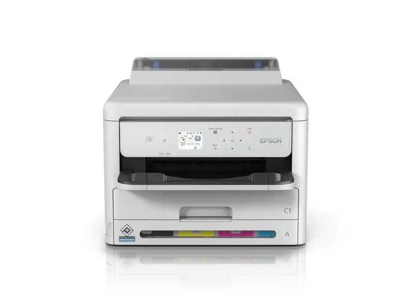 Epson WorkForce Pro WF-C5390DW - Printer - farve - Duplex - blækprinter - A4/Legal - 4800 x 1200 dpi - op til 25 spm (mono) / op til 25 spm (farve) - kapacitet: 330 ark - USB, Wi-Fi, Gigabit LAN