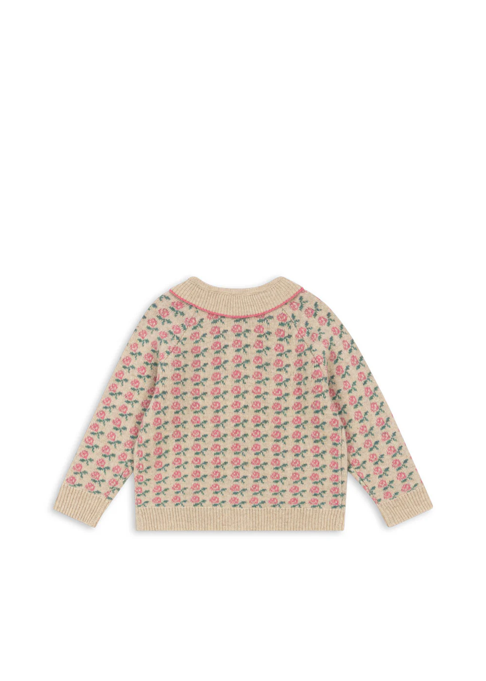 Belou cardigan - rose - 12M