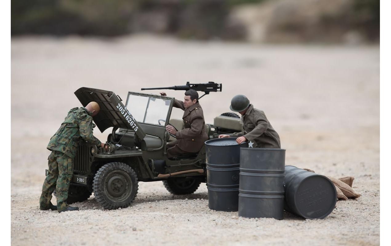 Scale Crawler 1941 MB Willys Jeep ARTR, 1:6<br>1941 Willys Militär Jeep – Ein Traum für jeden Scaler