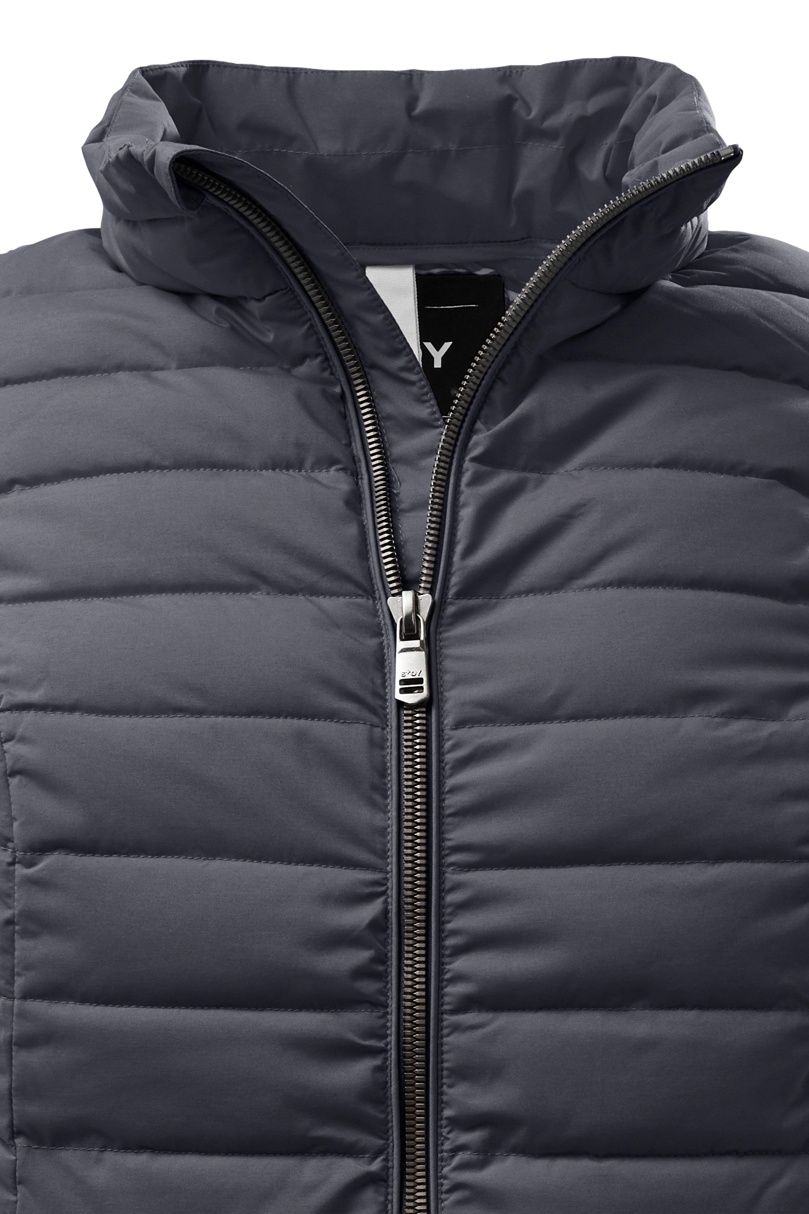 Steppweste mit Stehkragen und 2-Wege-Zipper