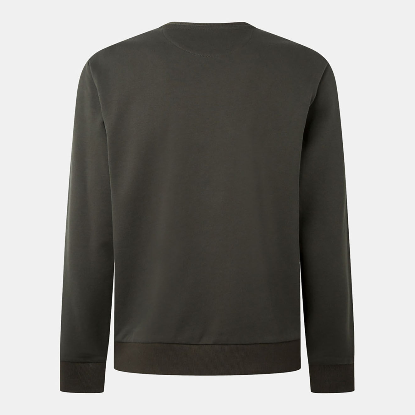 Hackett London Sweat col rond Dog Chrimas kaki