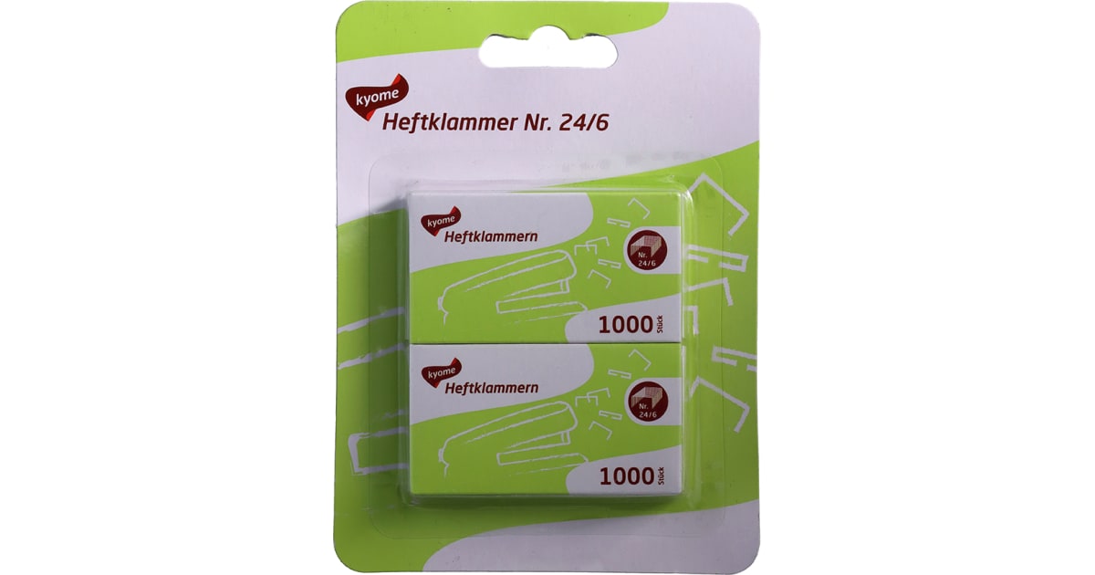 Kyome Heftklammer Nr. 24/6