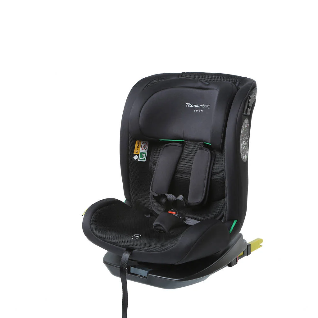 Titaniumbaby Autostoel SMART Lincoln I-size 360/ 40cm-150cm / Top Tether