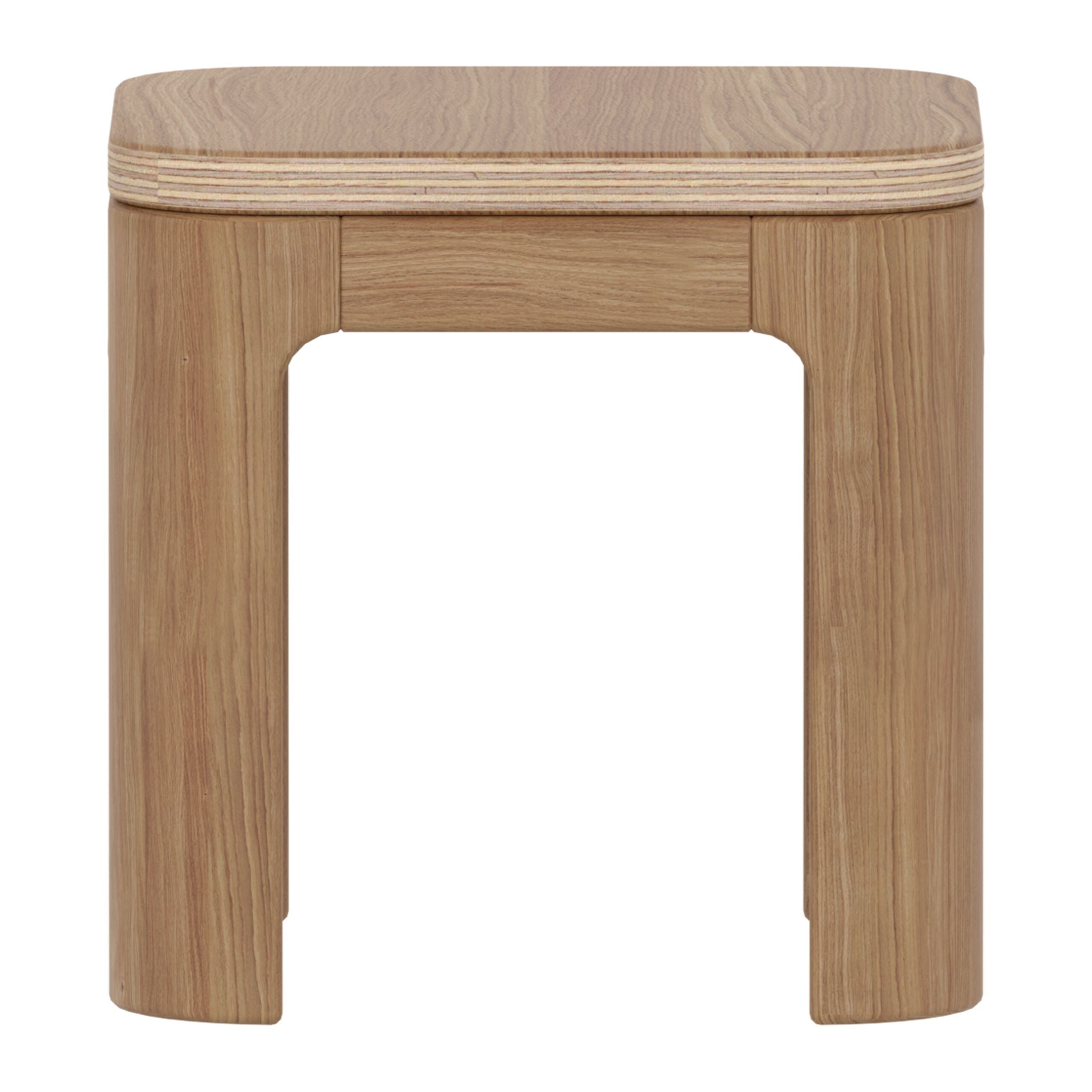 NOVA Kinderhocker oak - Natur / H: 30.0 cm