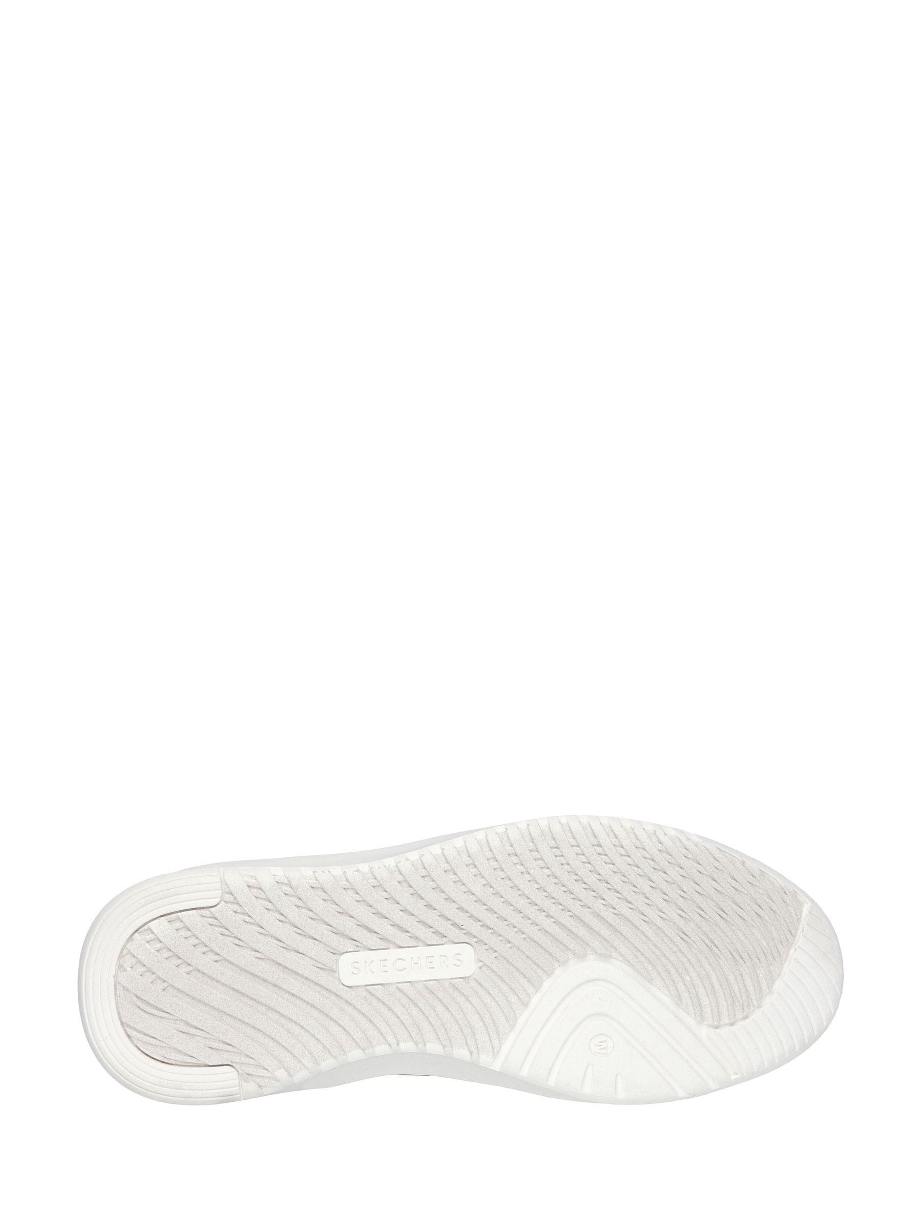 Zwart - Skechers Court Break instapsneakers met dubbele ventilatie