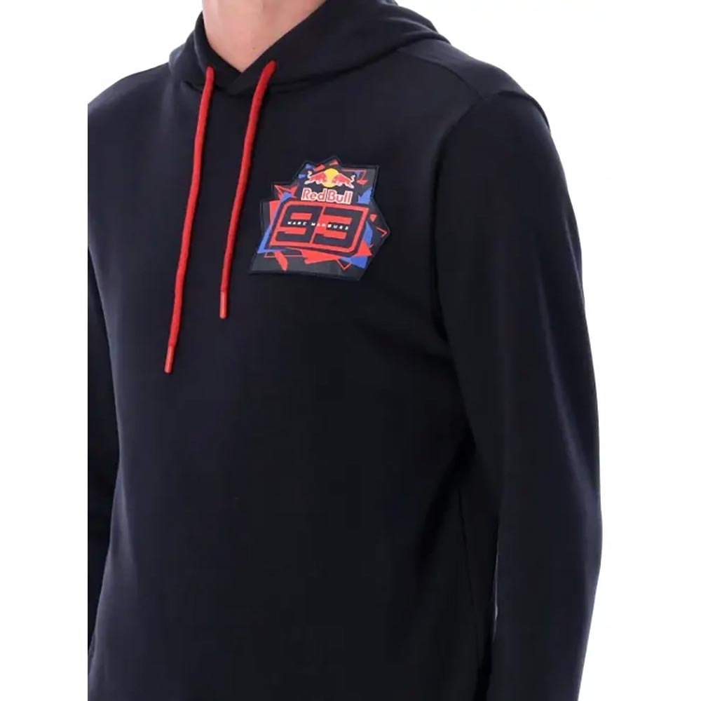 marc marquez - Sweat à capuche RedBull Bleu