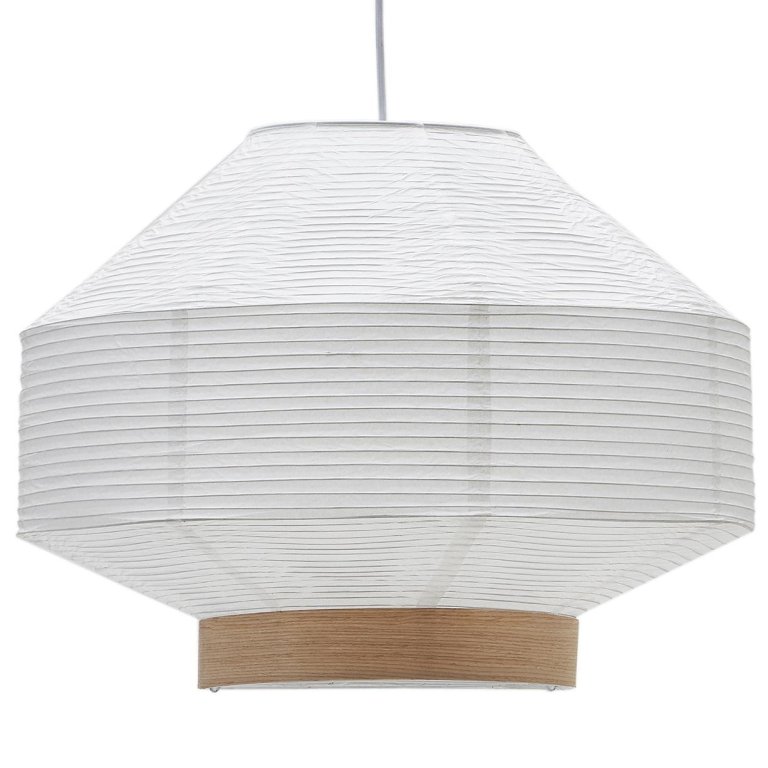 Kave Home Hila lampenkap Ø55 wit