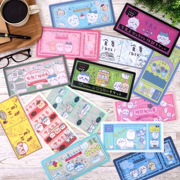 Ensky - Chiikawa mitamemo Secret Ticket Folder (14 types) (Blind Box)